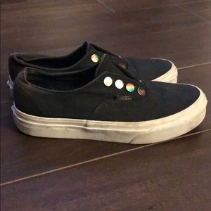 Vans Black Kids Girls/Boys Size 1